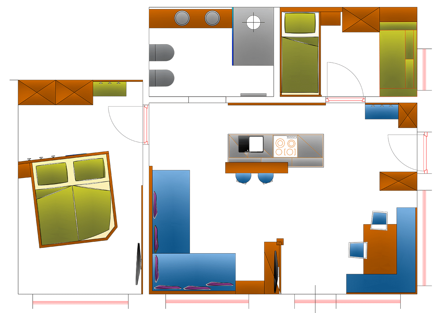 Grundriss Wohnung Nockblick